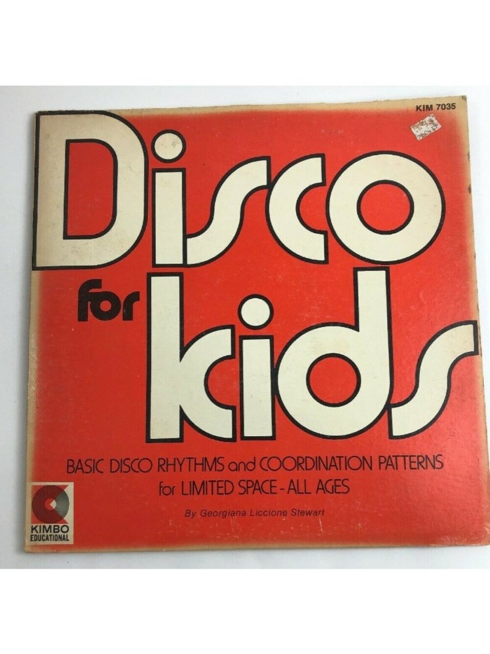 Disco for Kids LP 1977 by Georgiana Stewart - Kimbo Educational KIM 7035 Album